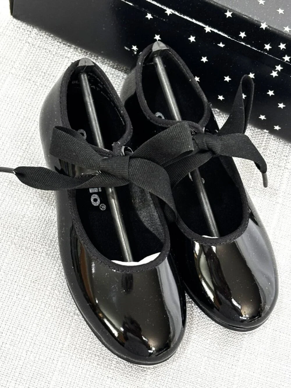 Capezio 625 T - Jr. Tyette Tap Black Shoe – Child NWT NOS
